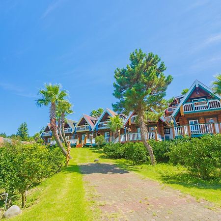 Jungmun Log Pension & Resort Σεογκουίπο Εξωτερικό φωτογραφία