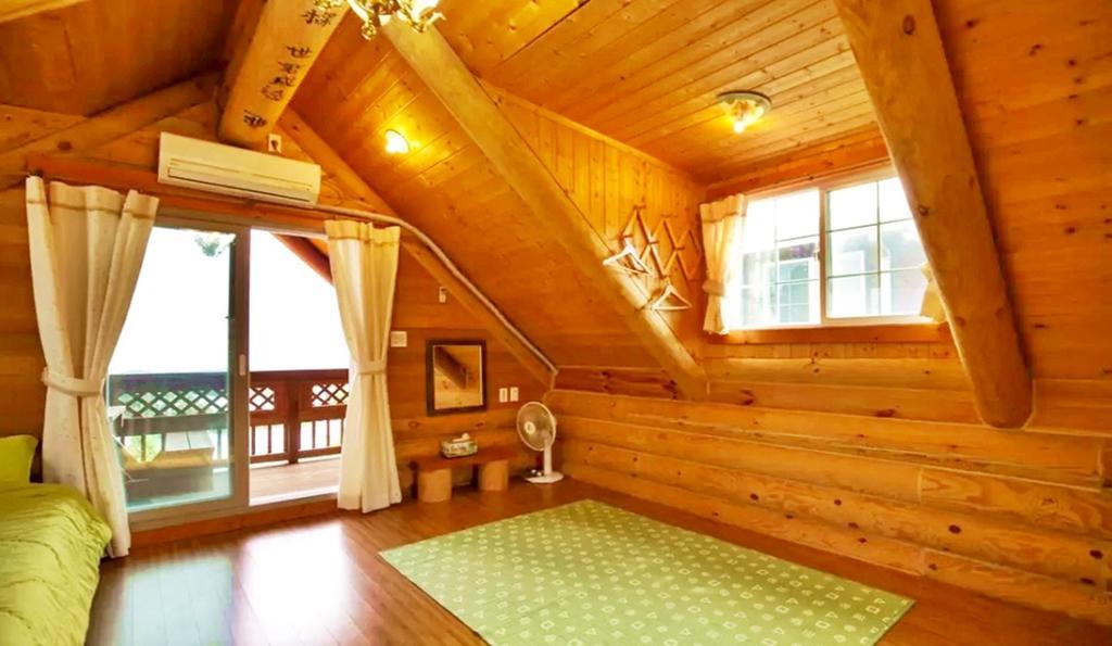 Jungmun Log Pension & Resort Σεογκουίπο Εξωτερικό φωτογραφία